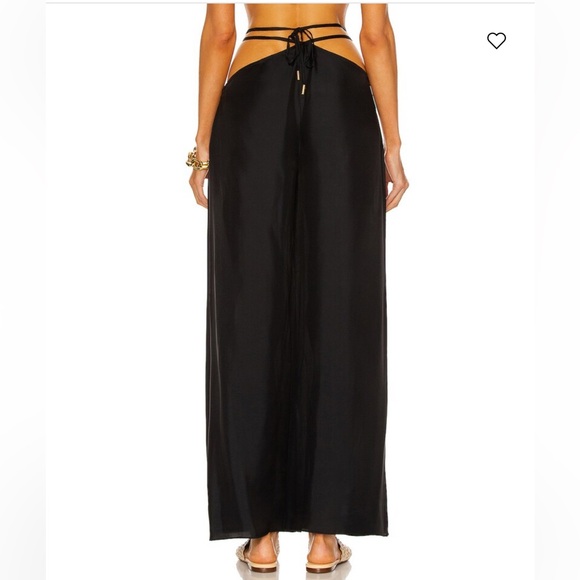 Cult Gaia Black Wide-Leg Pants - Picture 4 of 8